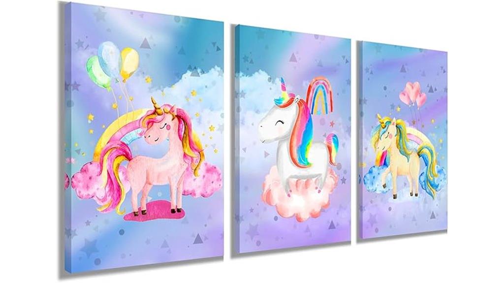 unicorn kids bedroom decor