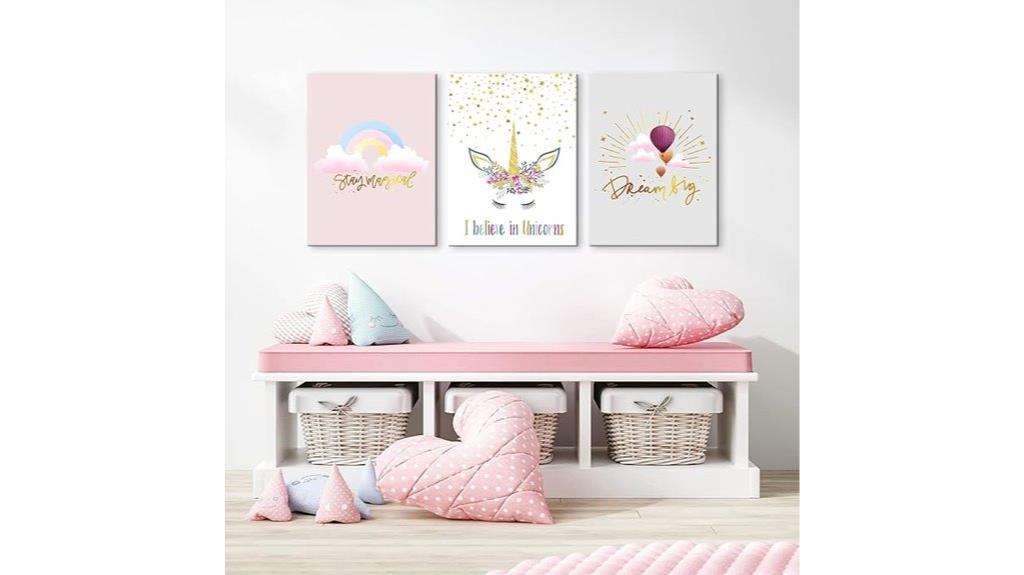 unicorn princess bedroom decor