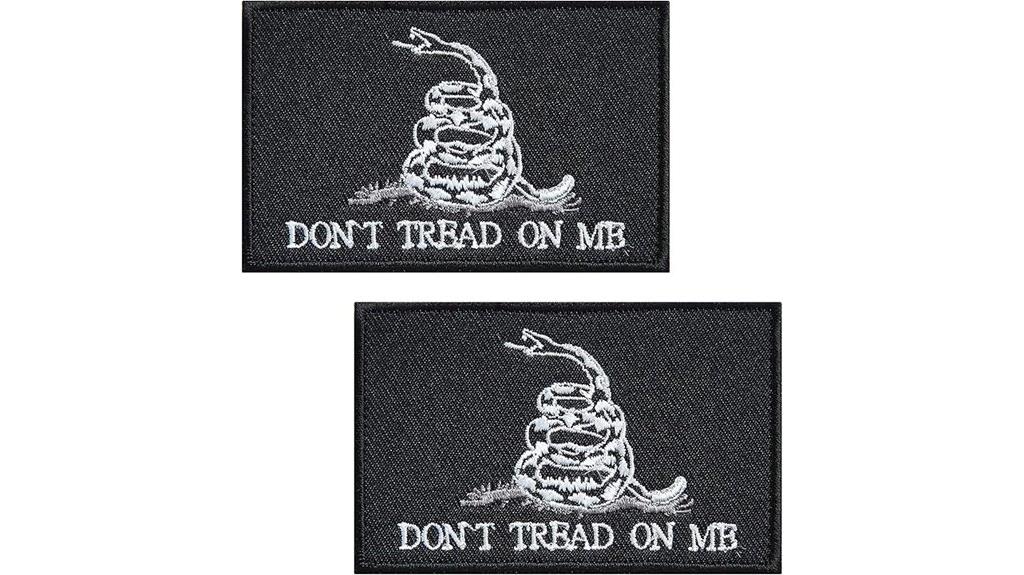 us flag embroidered patches