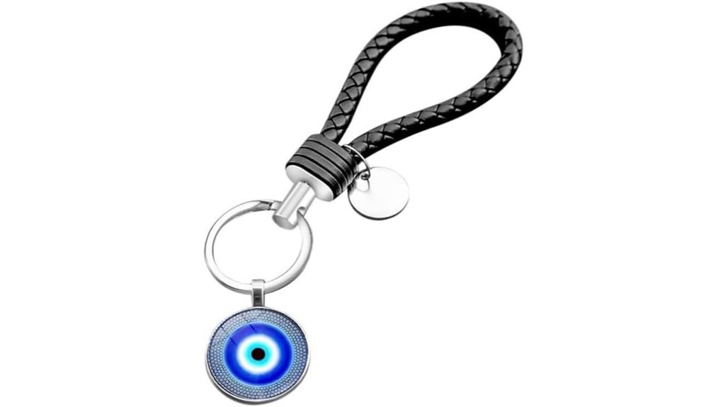 vegan leather evil eye