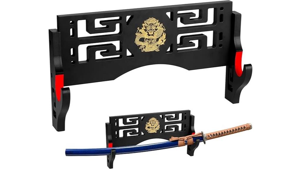 velvet padded sword holder