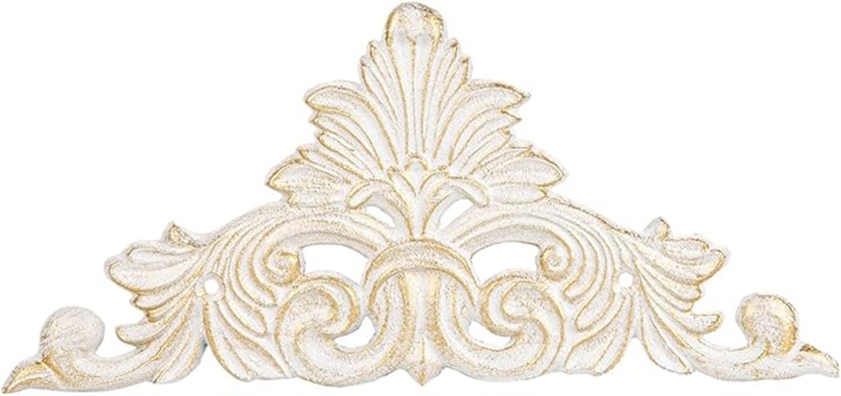 victorian cast iron plaque