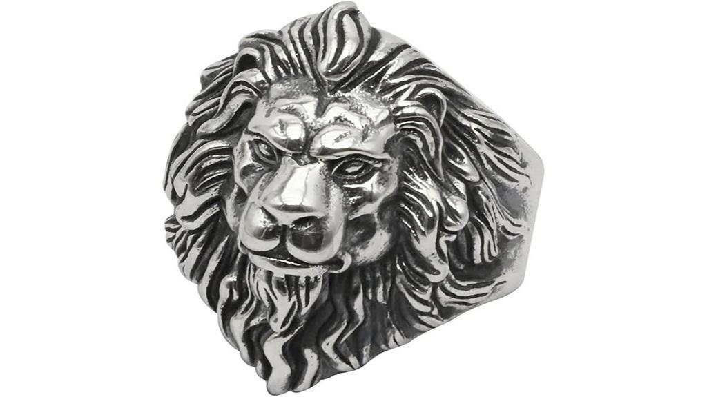 viking gothic open rings