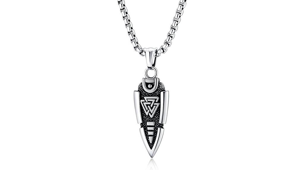 viking gungnir necklace chain