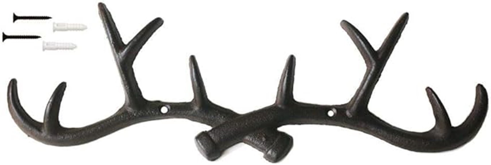 vintage deer antler hooks