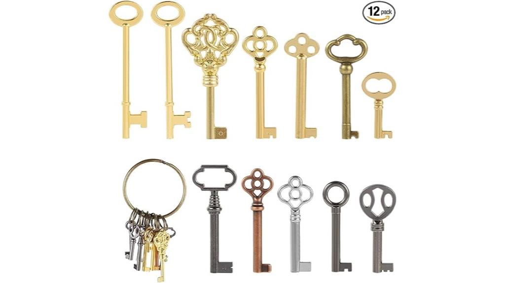 vintage hollow skeleton keys