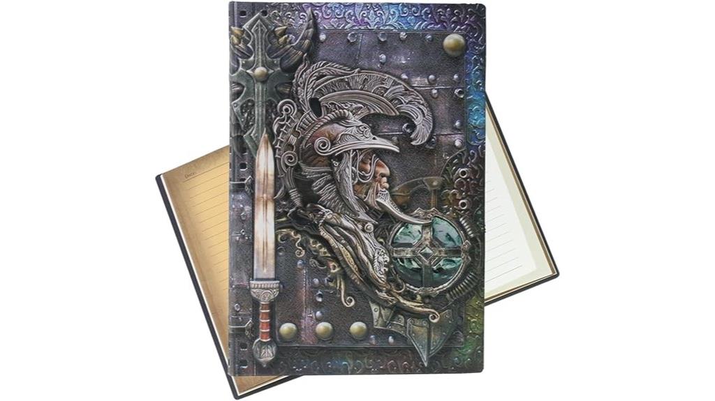 vintage leather journal