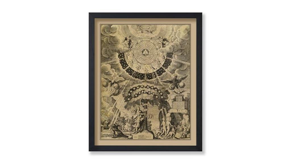 vintage tree of life poster