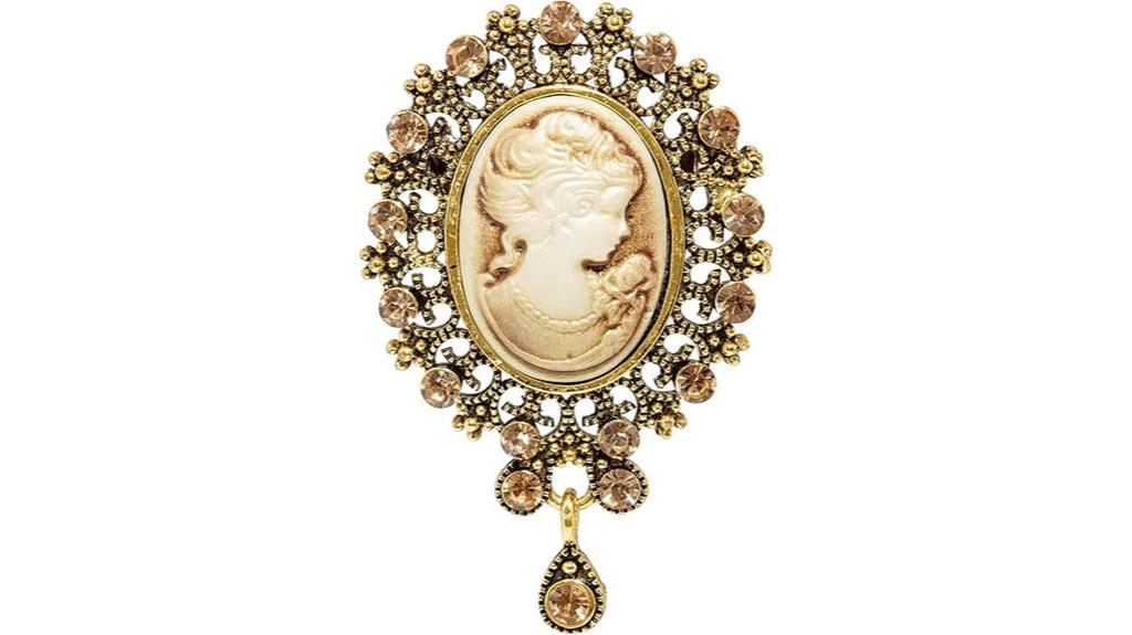 vintage victorian queen s cameo