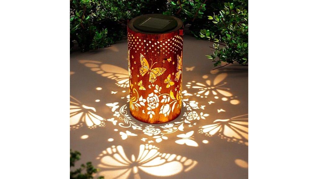 waterproof butterfly garden lights