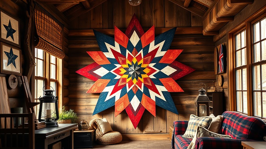 western star barn quilt ideas