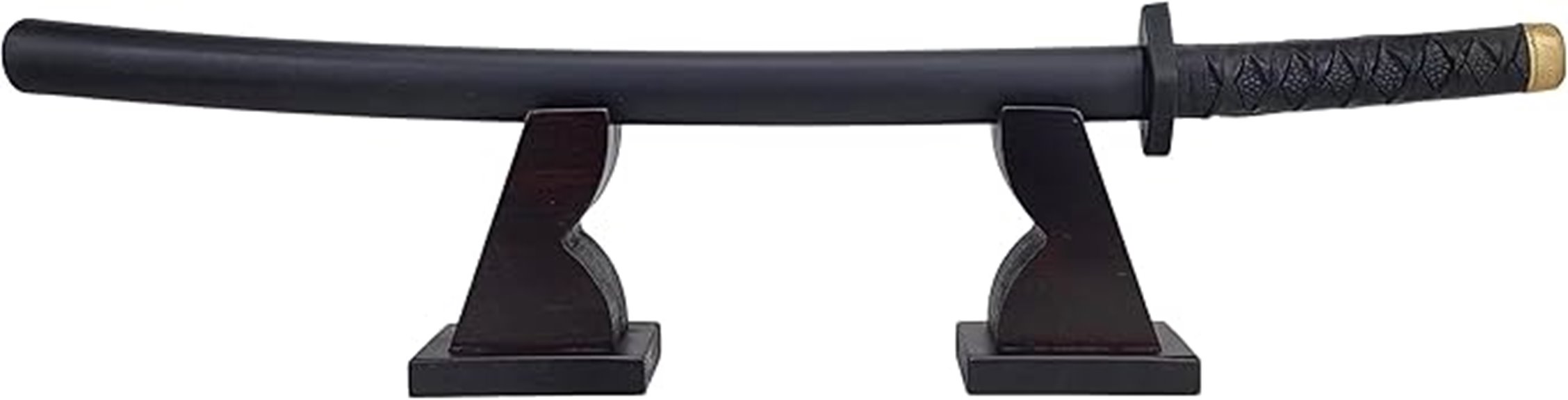 wooden sword display stand