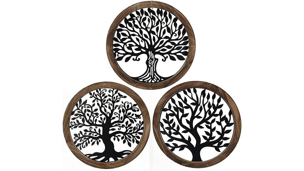 wooden wall art decor