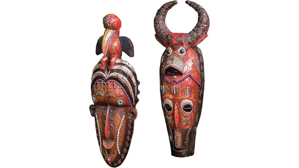 woodtone congo wall masks