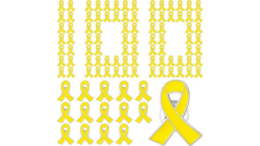 yellow ribbon lapel pins