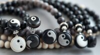 yin yang mala bracelets