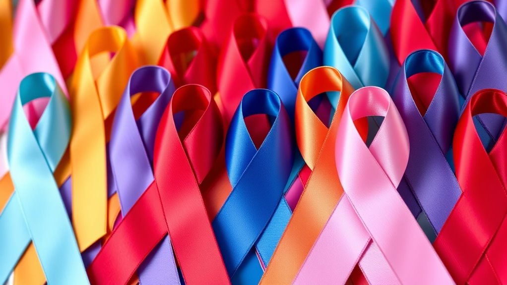 awareness ribbons promote solidarity