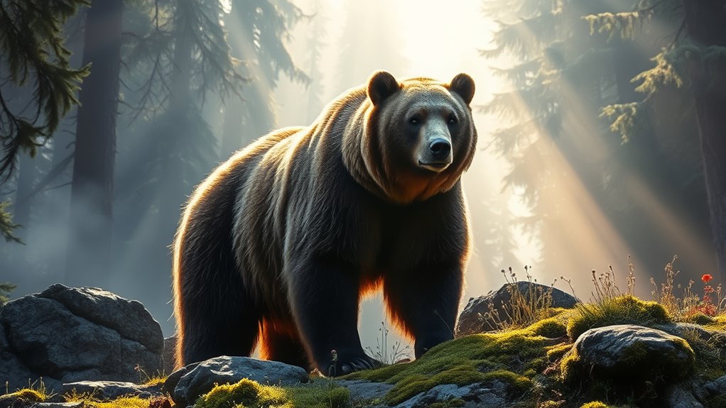 bear signifies strength introspection