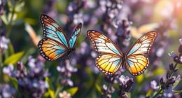 butterflies symbolize transformation and change