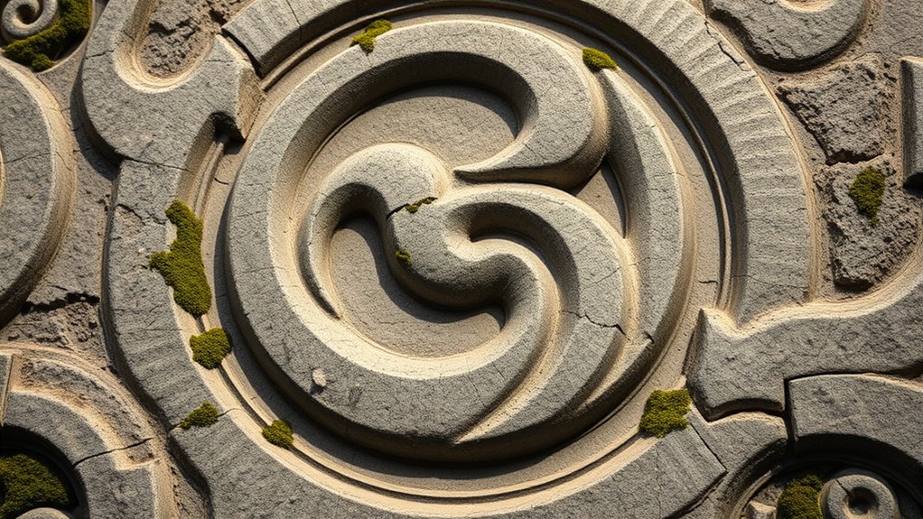 celtic triple spiral symbol