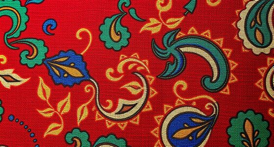 decorative teardrop motifs origins