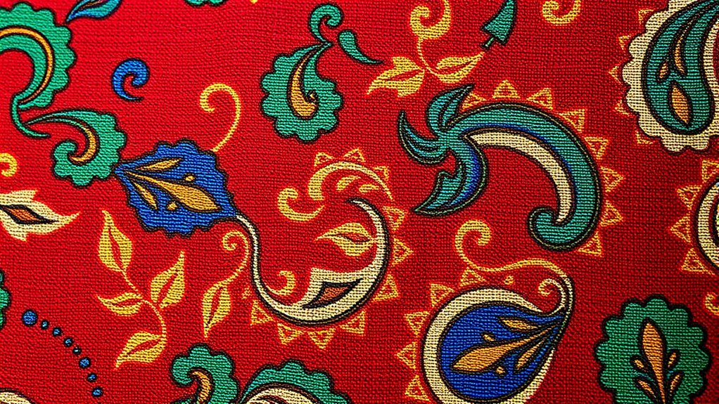 decorative teardrop motifs origins