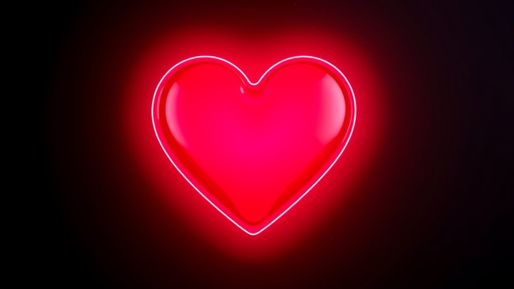 digital heart symbol significance