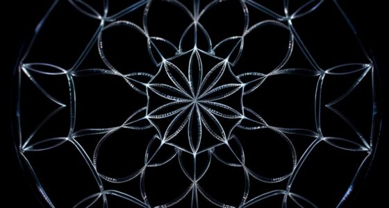 divine geometric floral pattern
