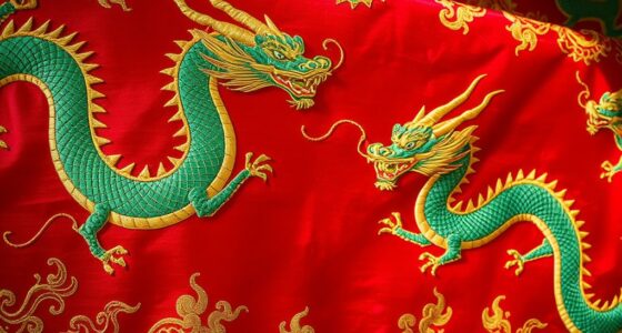dragon motifs symbolize power