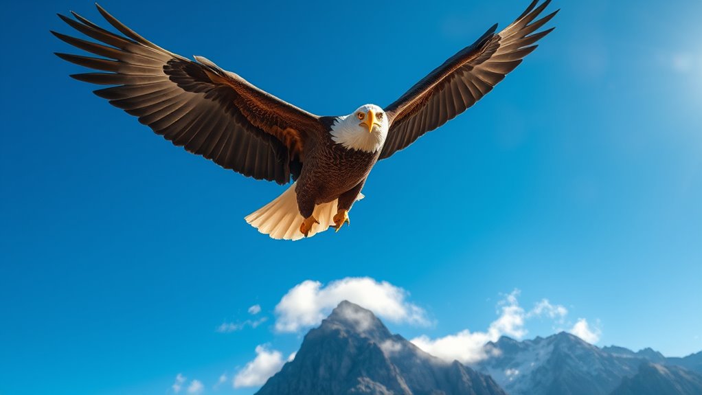 eagle symbolizes spiritual insight