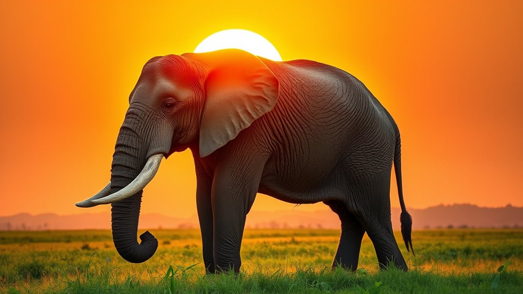 elephants symbolize wisdom and strength