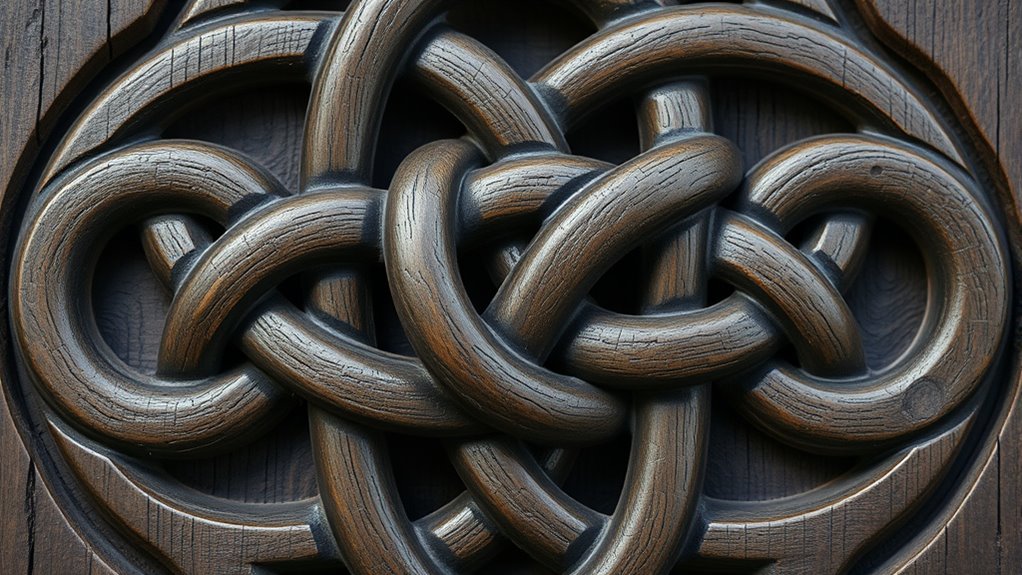 eternal interwoven cultural symbols