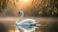 graceful transformative swan