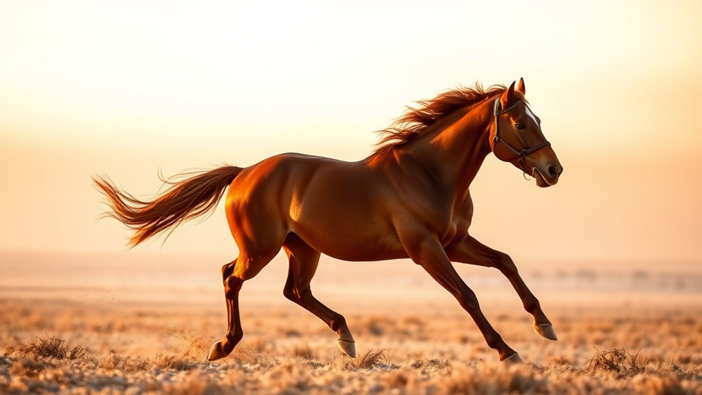 horse symbolizes liberty and strength