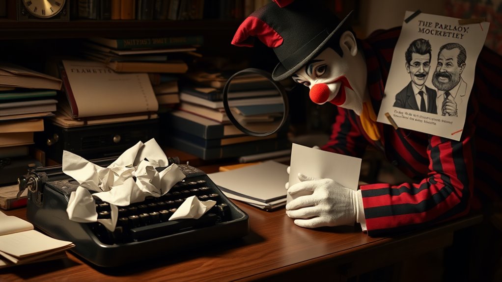 humor irony social critique