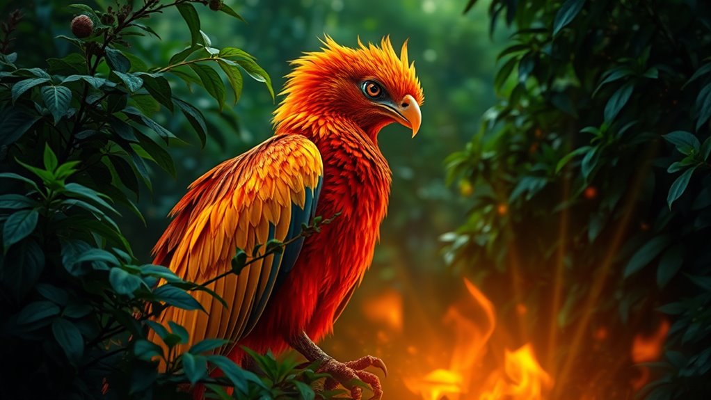 mythical rebirth bird