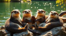 otter symbolizes family playfulness