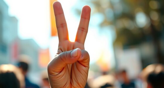 peace sign s modern history