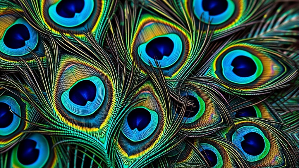 peacock feathers symbolize beauty