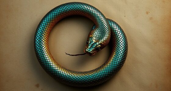 snake eating its tail