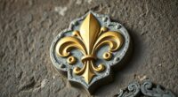 symbolic royal flower emblem