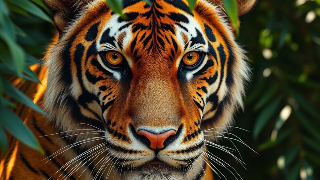 tiger embodies bravery and resilience