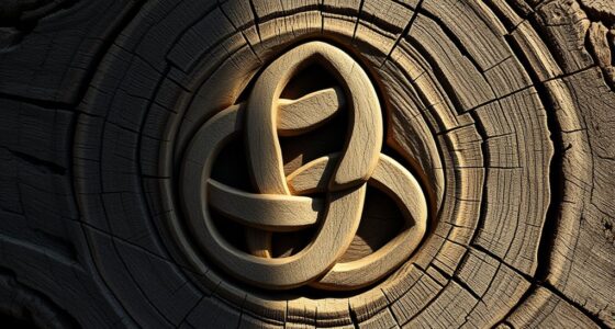 triple interwoven sacred symbol