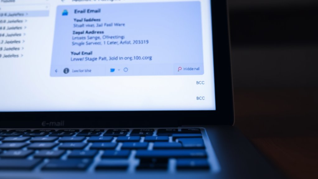 use cc and bcc wisely