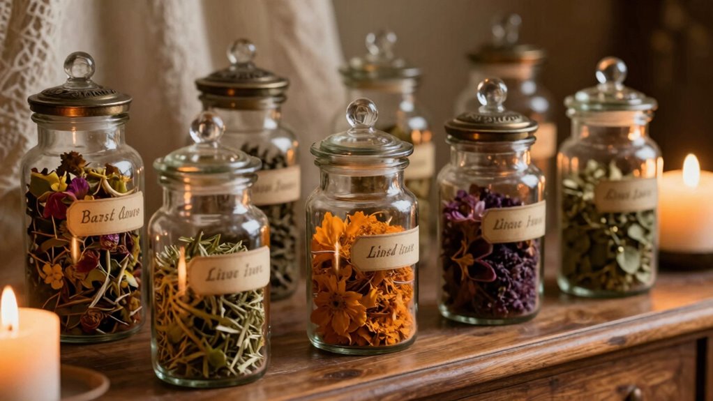 apothecary jars spiritual significance