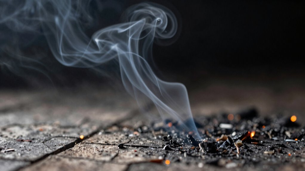 ashes symbolize renewal and transformation