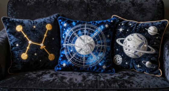 astrological themed decorative cushions