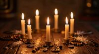 candles symbolize ritual reflection