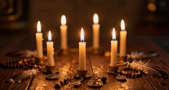 candles symbolize ritual reflection