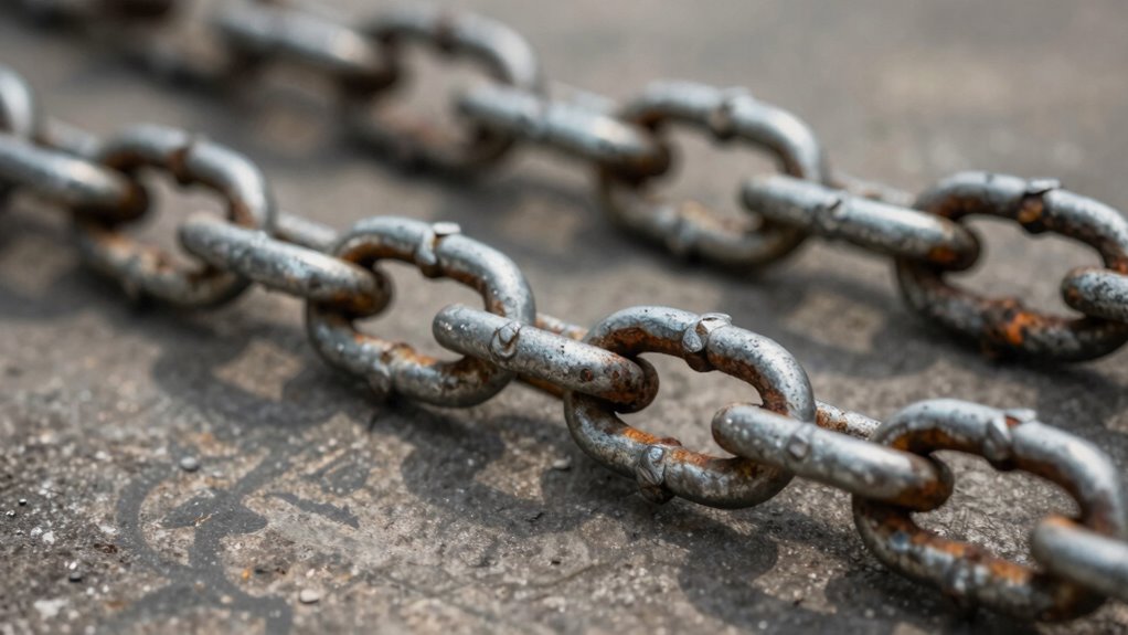 chains symbolize connection and restraint